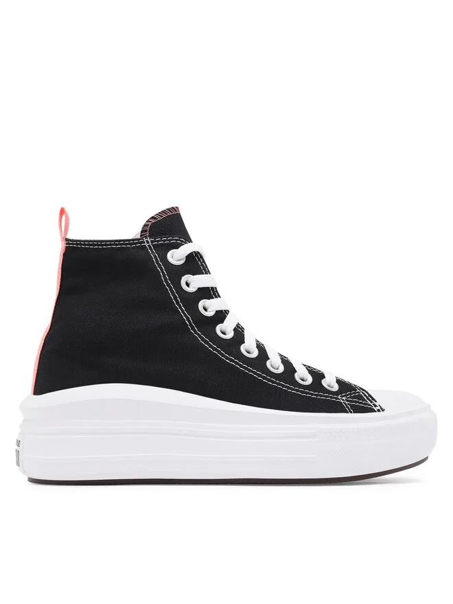 Converse Кеды Chuck Taylor All Star Move 271716C из черного парусинового полотна