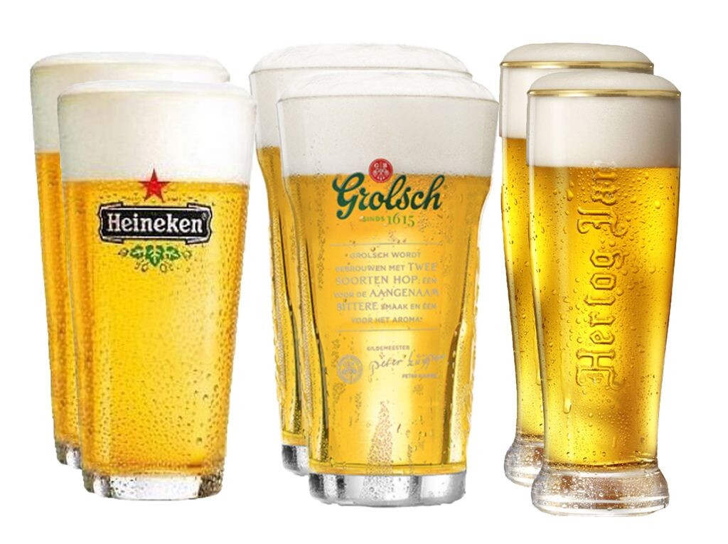

Подарочный набор пивных бокалов - The Pilsener 2 - 6 шт Heineken