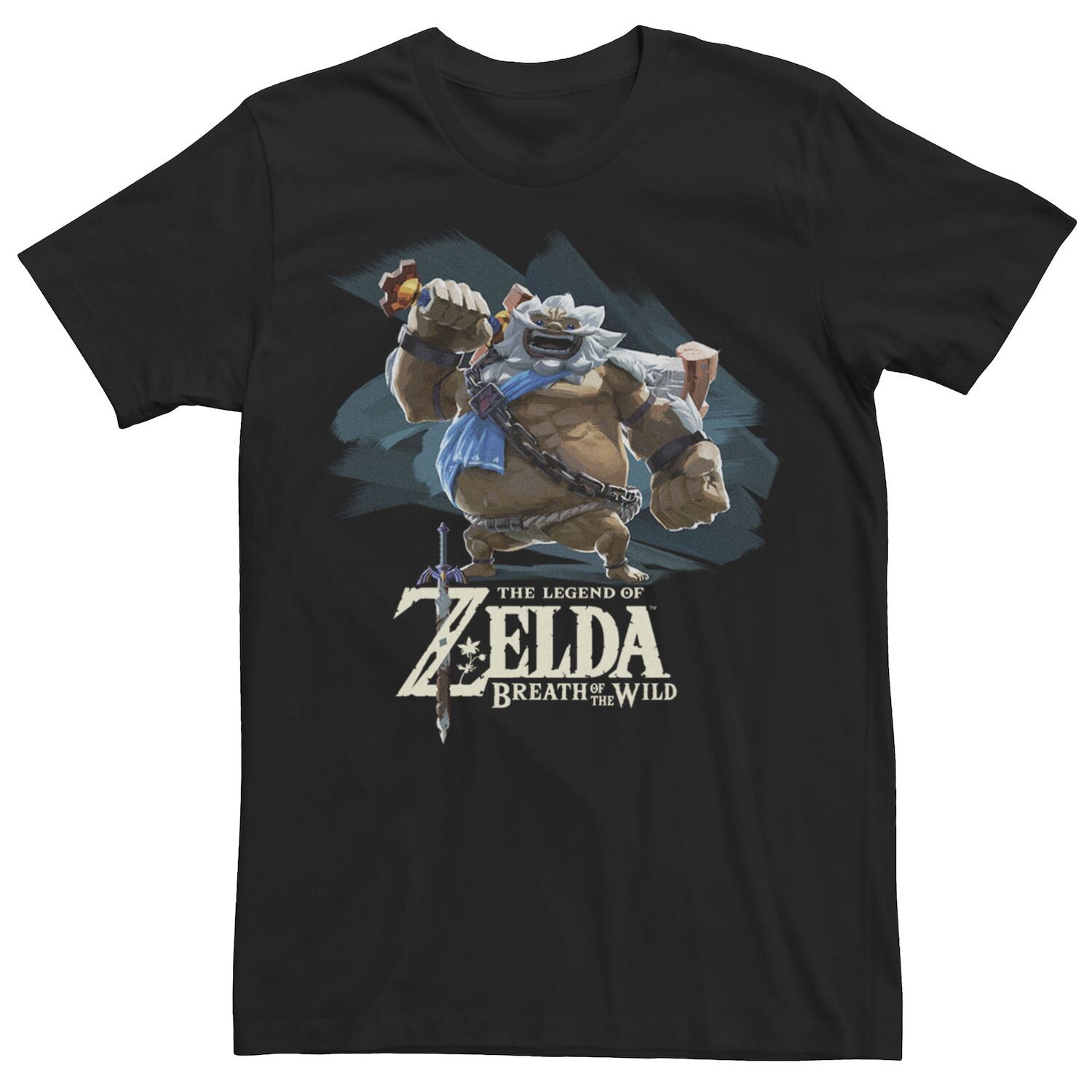 

Мужская футболка Nintendo Zelda «Дыхание дикого горона» Licensed Character