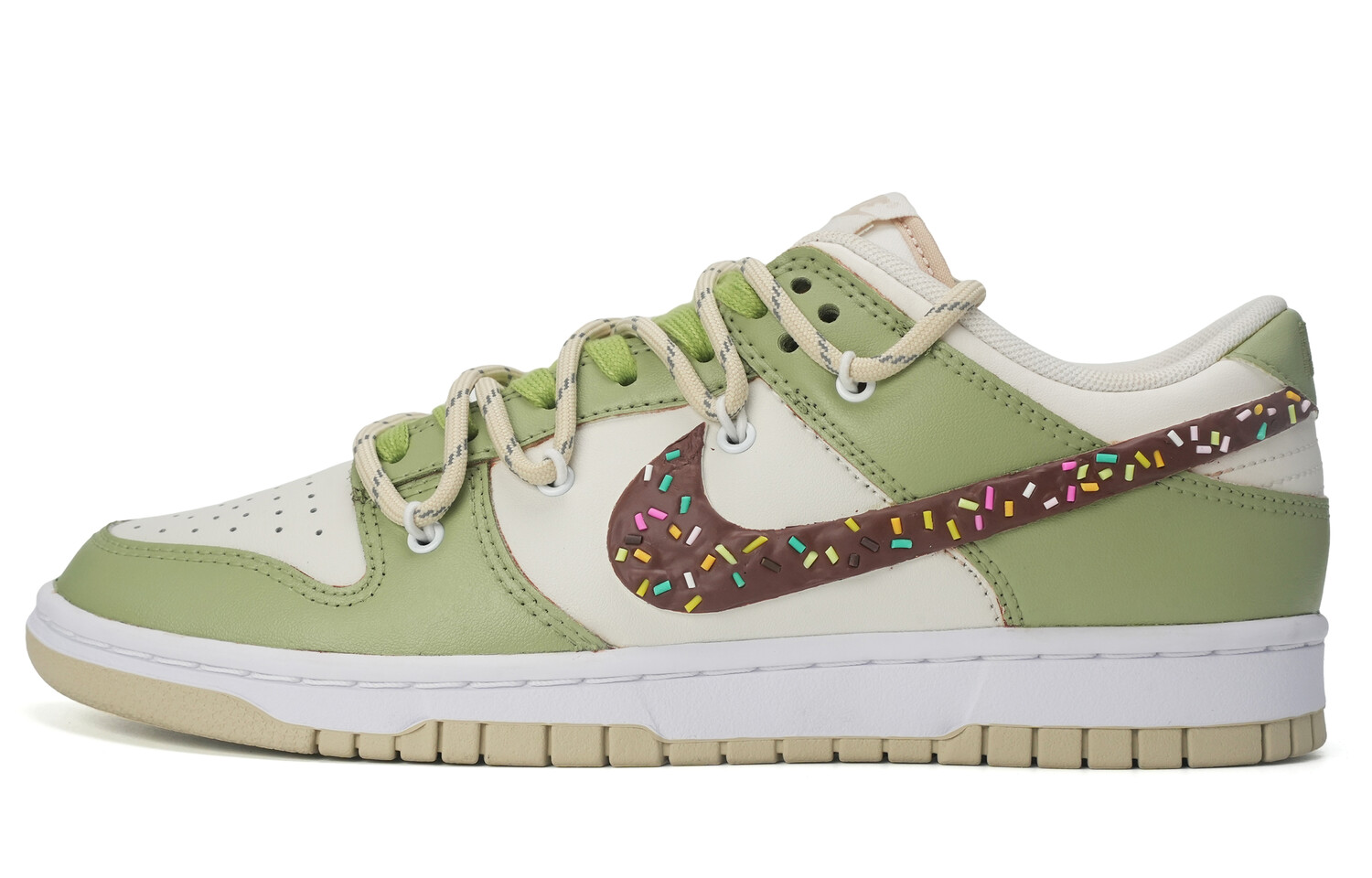 

Кроссовки Nike Dunk Skateboarding Shoes Men Low-top Green, зеленый
