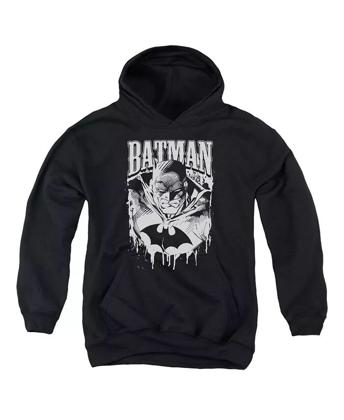 

Толстовка с капюшоном Bat Metal для мальчиков и подростков Batman, черный