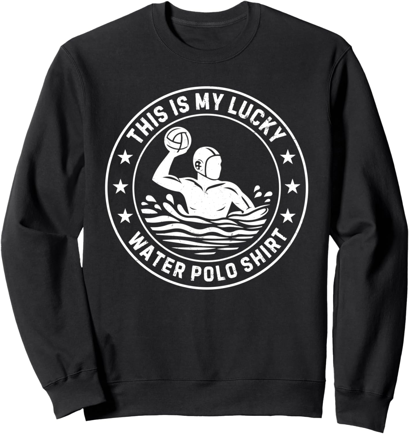 

Это моя счастливая толстовка для ватерполя. толстовка игрока в ватерполо Waterpolo Game Water Polo Player, черный