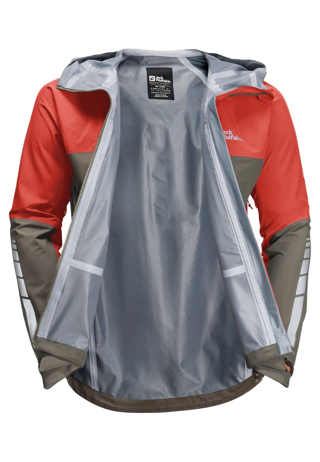 

Куртка для активного отдыха MOROBBIA 3L JKT Jack Wolfskin, коричневый