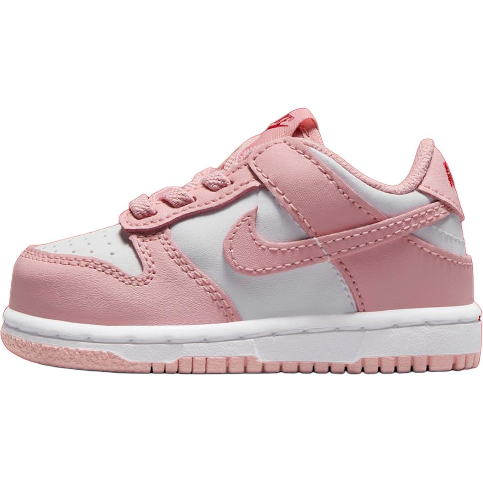 

Nike Dunk Abrasion Resistant Низкие Детские Ботиночки Розовый Белый