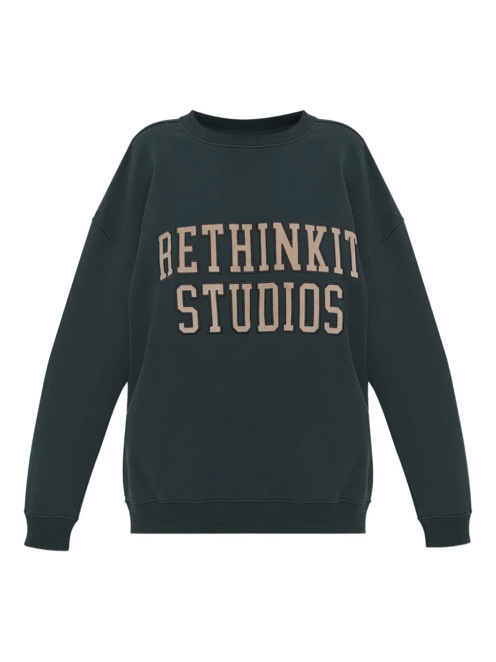 

Толстовка с вышитым логотипом RETHINKIT STUDIOS, зеленый