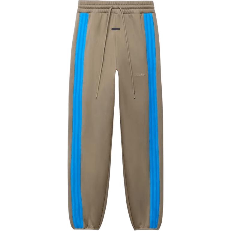 

Утепленные флисовые брюки в полоску Fear Of God Athletics, хаки