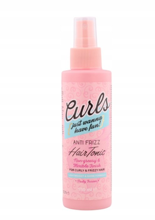 

Тоник для вьющихся и непослушных волос Curls Tonic Anti Frizz 150 мл Inna marka