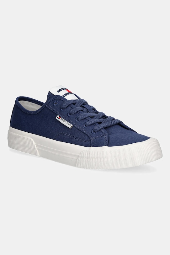 

Кроссовки LACE UP CANVAS COLOR на шнурках Tommy Jeans, темно-синий