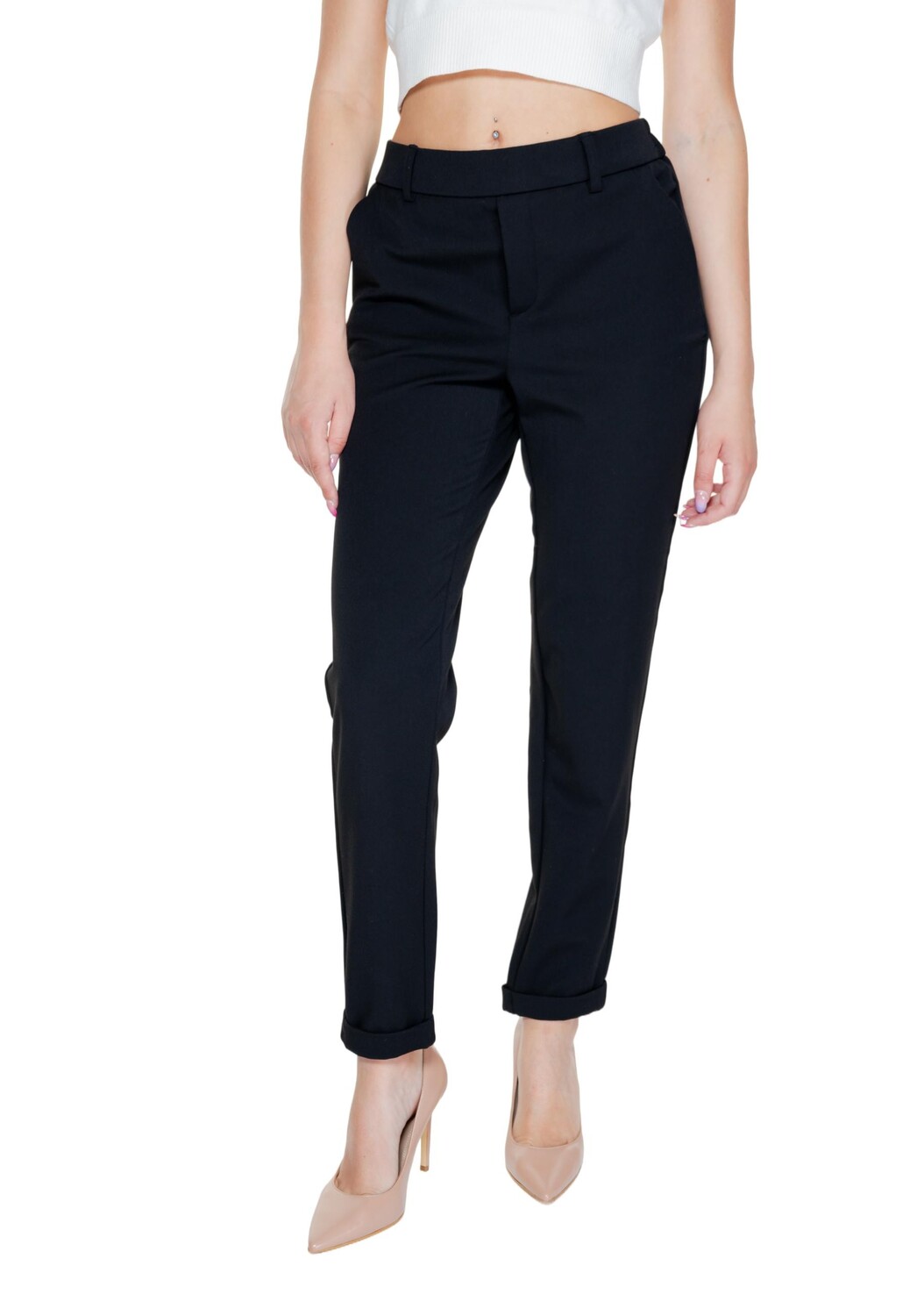 

Брюки женские Vero Moda с подворотами, черный