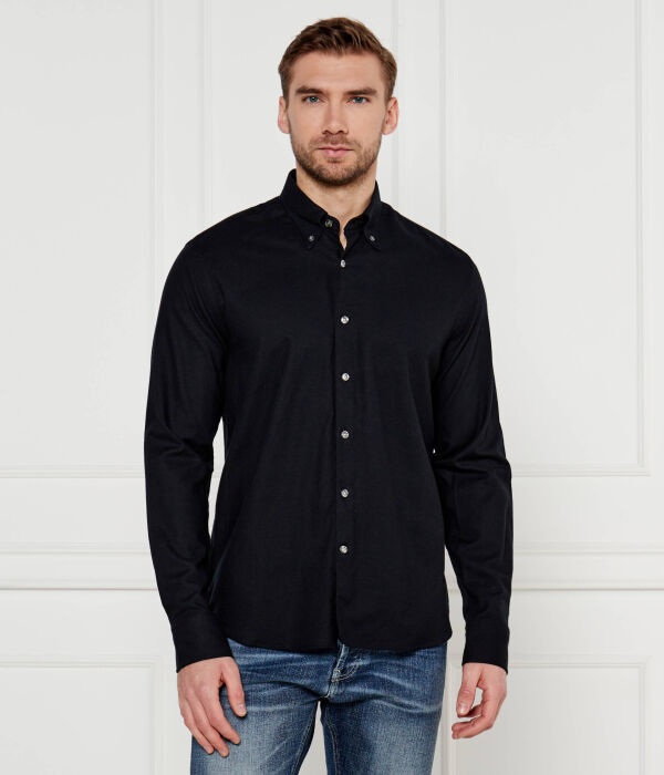 

Рубашка Oscar Jacobson Regular Fit, черный