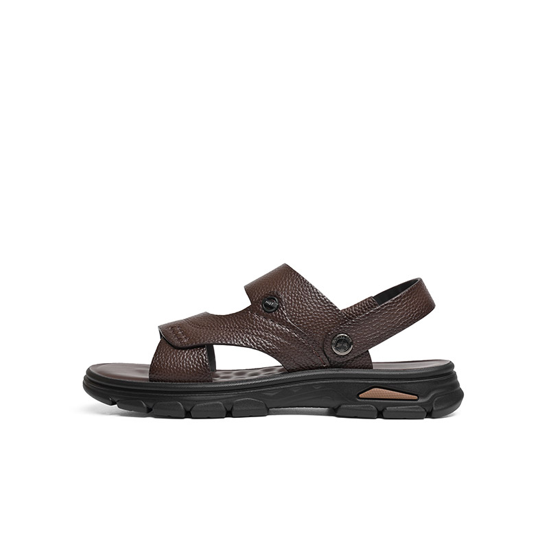 

RED DRAGONFLY Мужские пляжные сандалии коричневые, цвет Brown