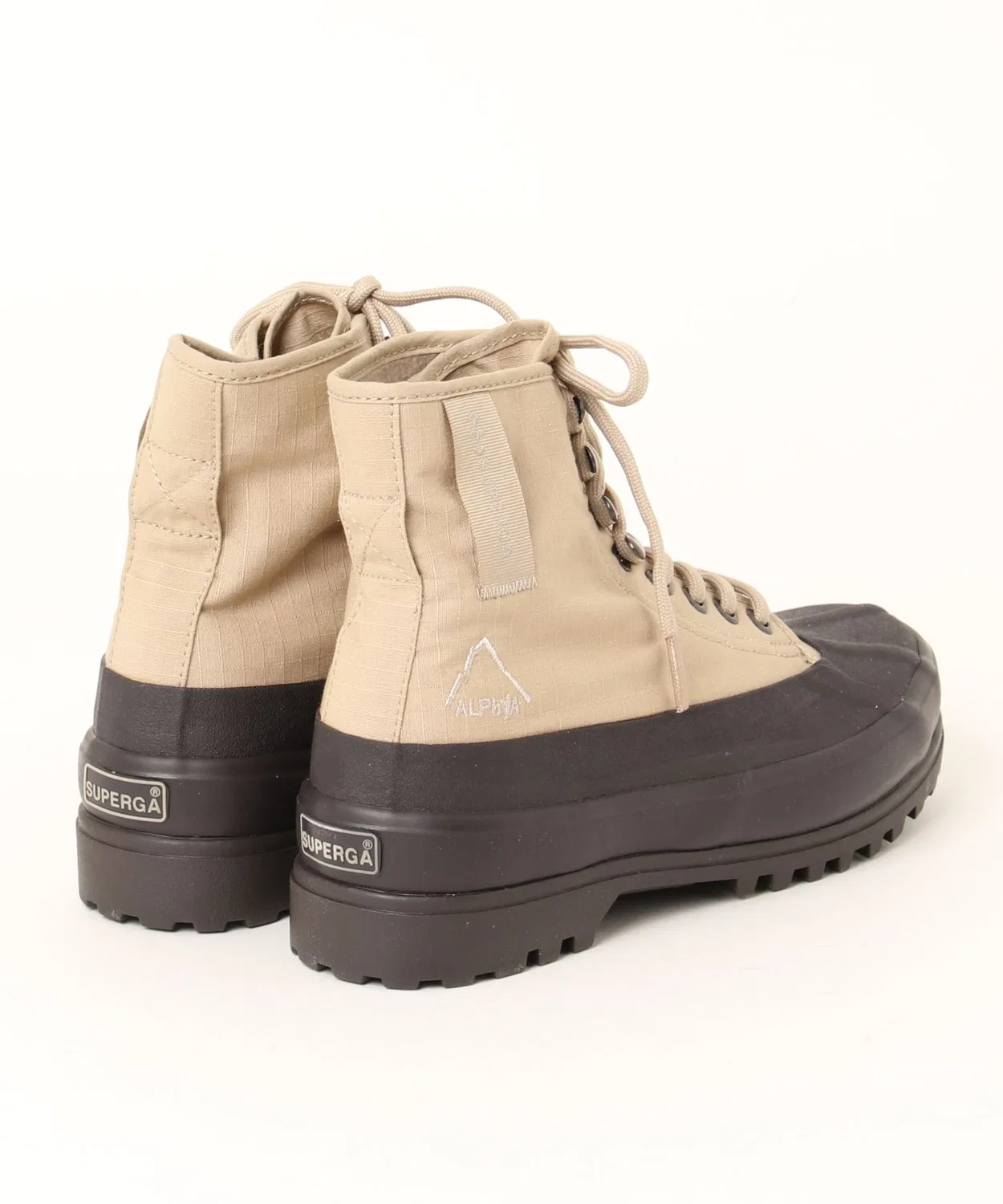 Кроссовки SUPERGA ALPINA RIPSTOP серые — фото 2