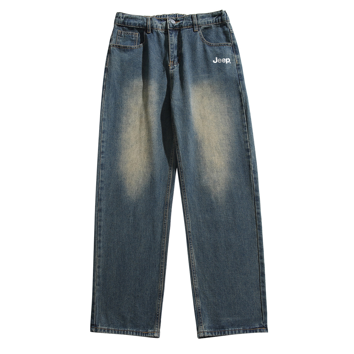 

Джинсы в стиле жизни пастбищной лошади Unisex Jeep, синий