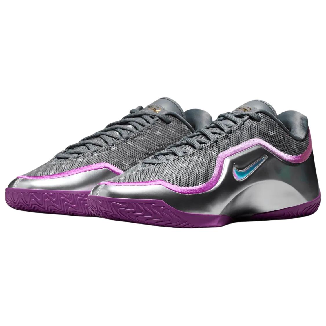 Баскетбольные кроссовки Nike Lebron 23 Grip, мужские, серебристый — фото 4