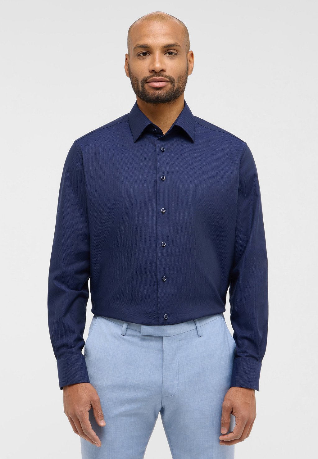 

Рубашка DYNAMIC MODERN FIT Eterna, темно-синий
