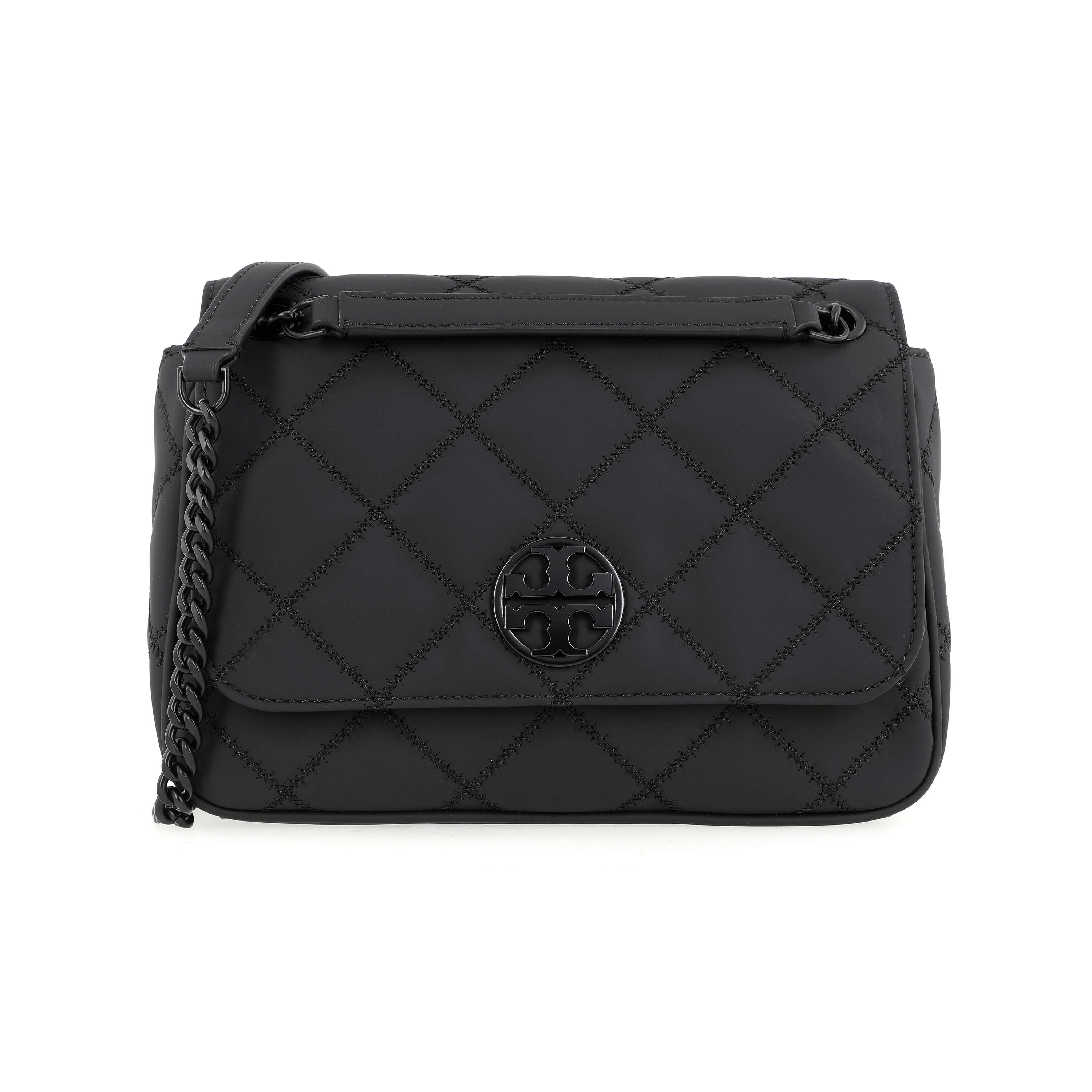 

TORY BURCH Сумка-мессенджер TB Willa из матовой кожи, переносная сумка через плечо, сумка-мессенджер Trumpets, женская, черно-серая