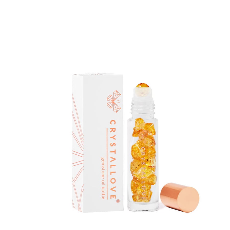 

CRYSTALLOVE Флакон с кристаллами для масла 10 мл - янтарный коньяк
