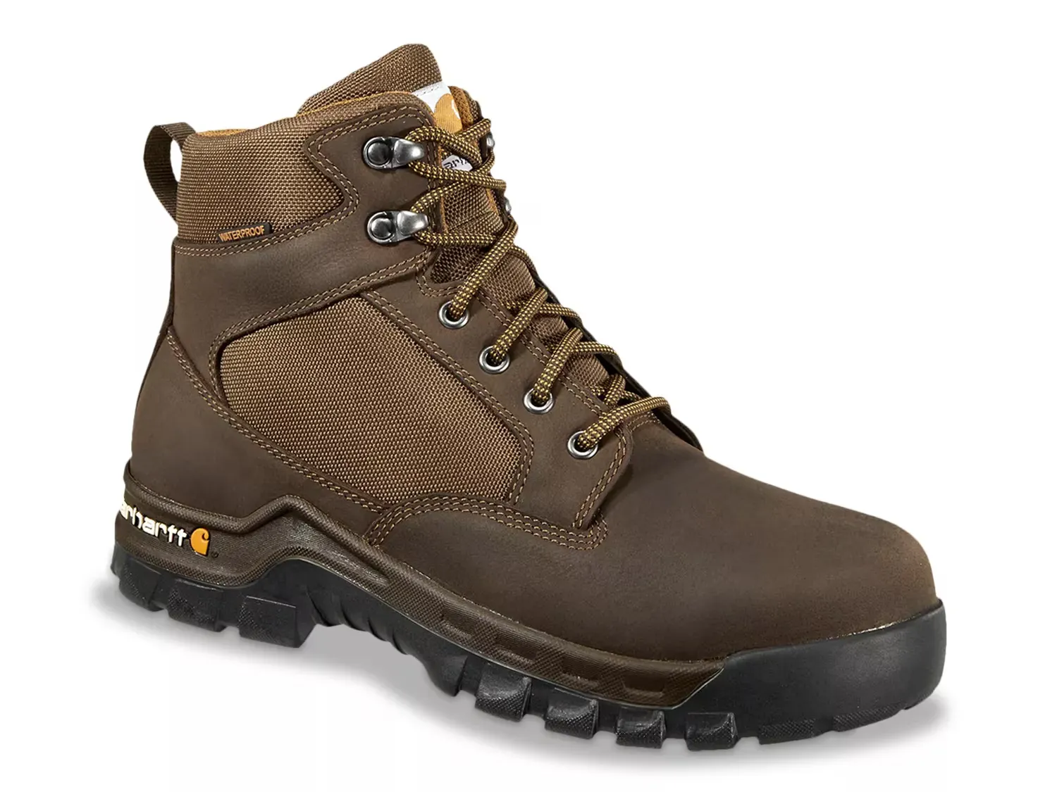 

Прочные водонепроницаемые рабочие ботинки - мужские Carhartt, Dark Brown, Коричневый, Прочные водонепроницаемые рабочие ботинки - мужские Carhartt, Dark Brown