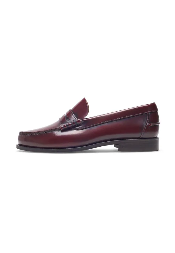 Лоферы hunter m pl, элегантные мокасины Henry Stevens, Bordeaux