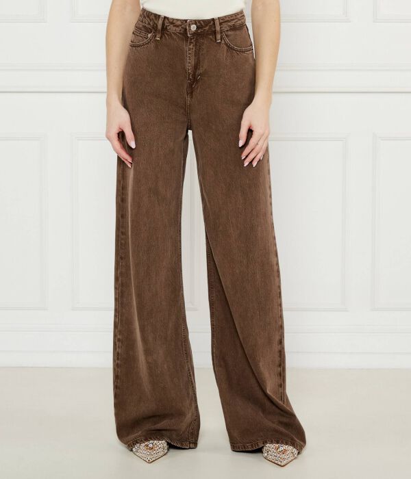 

Джинсы-колокольчики Guess Jeans Flare Fit, коричневый