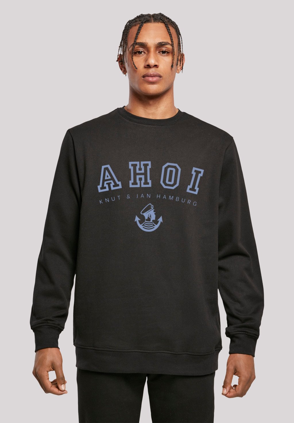 

Толстовка AHOI KNUT & JAN HAMBURG F4NT4STIC, черный