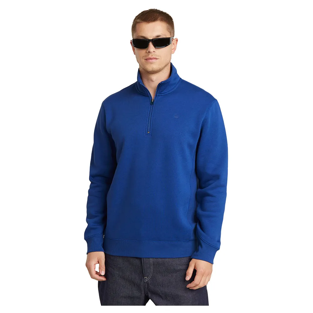 

Толстовка G-Star Premium Core half zip, синий