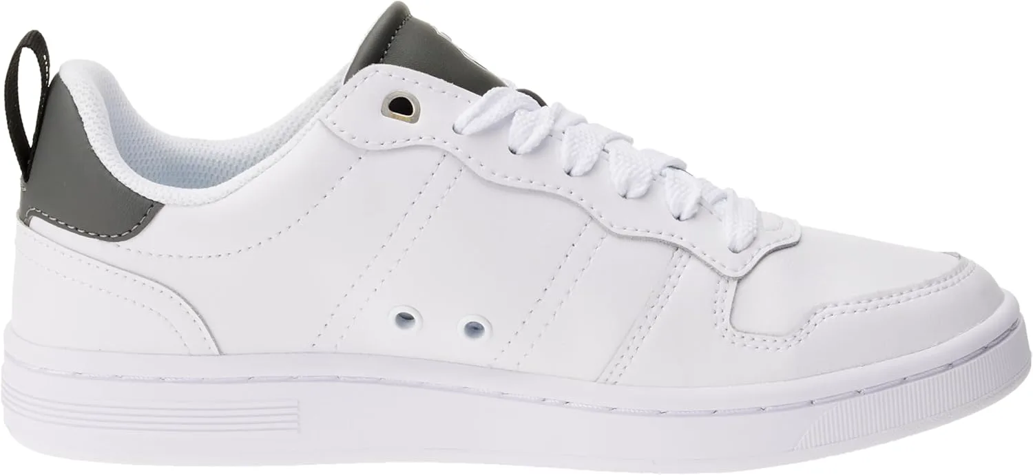 Мужские кожаные кроссовки K-Swiss Lozan Klub, белый/черный — фото 3