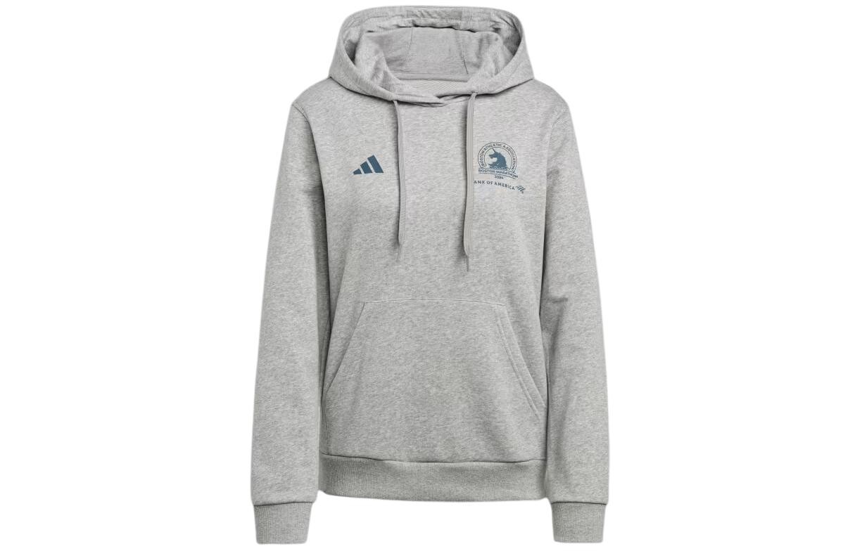 

Женская толстовка Boston Marathon серого цвета Adidas