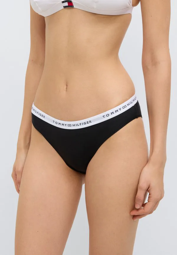 Трусы с повторяющимся логотипом на поясе Tommy Hilfiger, Black — фото 3