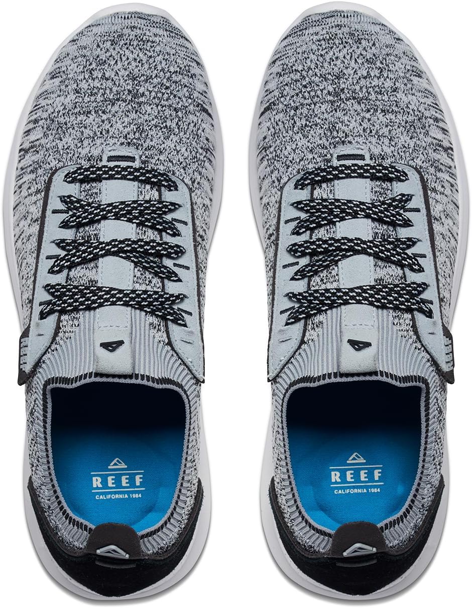 Мужские кроссовки REEF Swellsole Valle, легкие и дышащие, с стелькой из пеноматериала с эффектом памяти, Charcoal — фото 2