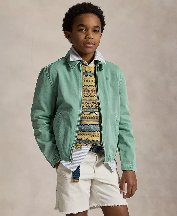 

Куртка чино Big Boys The Bayport Polo Ralph Lauren, синий