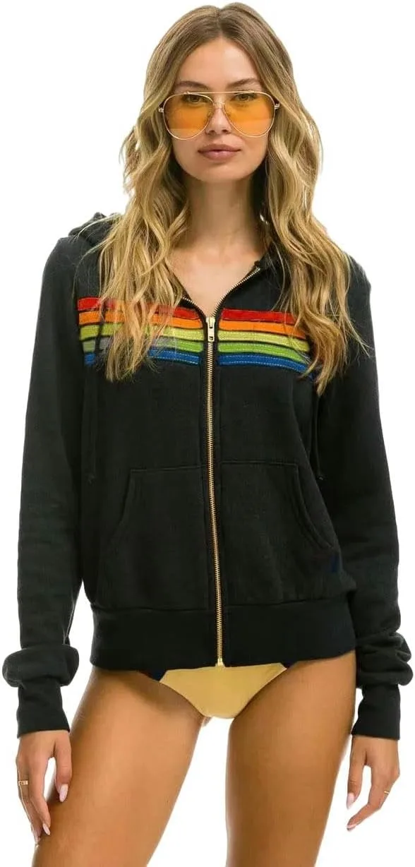

Толстовка с капюшоном Zip Hoodie Stripe Zipper LCZYMEN