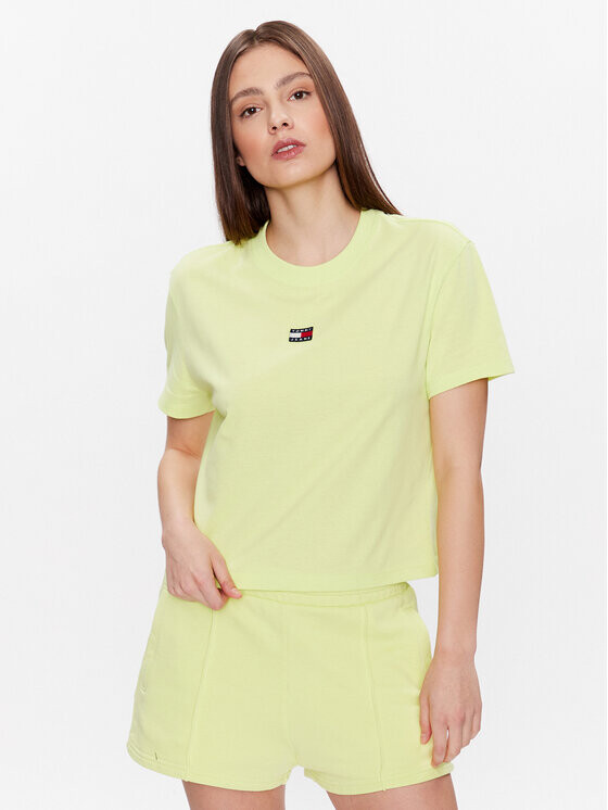 

Футболка свободного кроя Tommy Jeans, зеленый