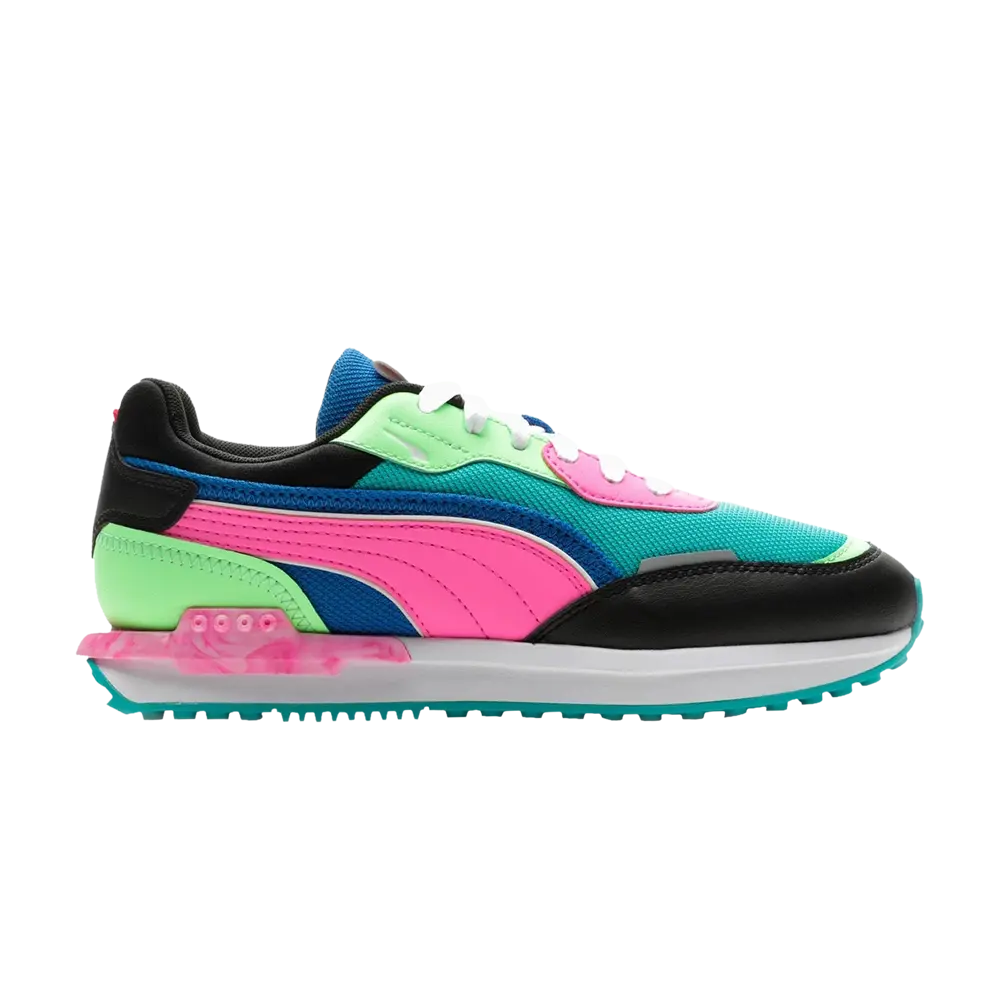 

Кроссовки Wmns City Rider Puma, зеленый