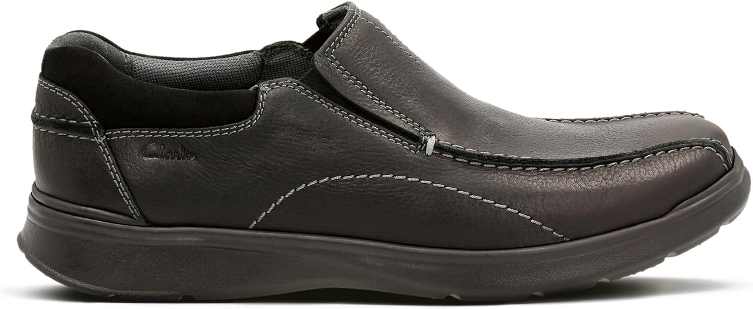 Мужские лоферы Clarks Cotrell Step без застежки, черный — фото 2