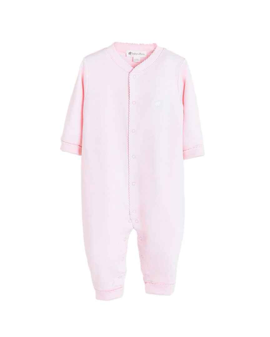 

Пижама без стопы с логотипом Babycottons, розовый