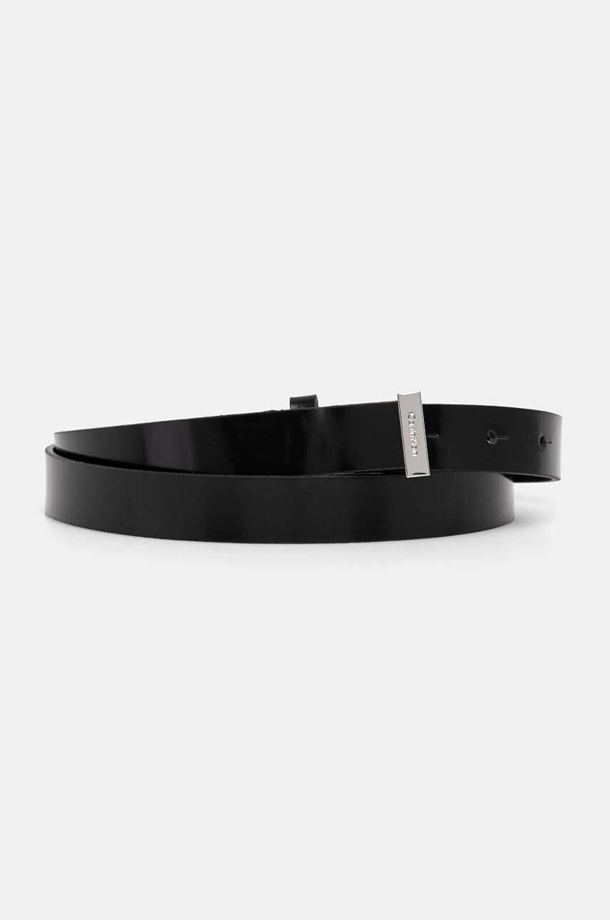 

Кожаный ремень Calvin Klein, черный