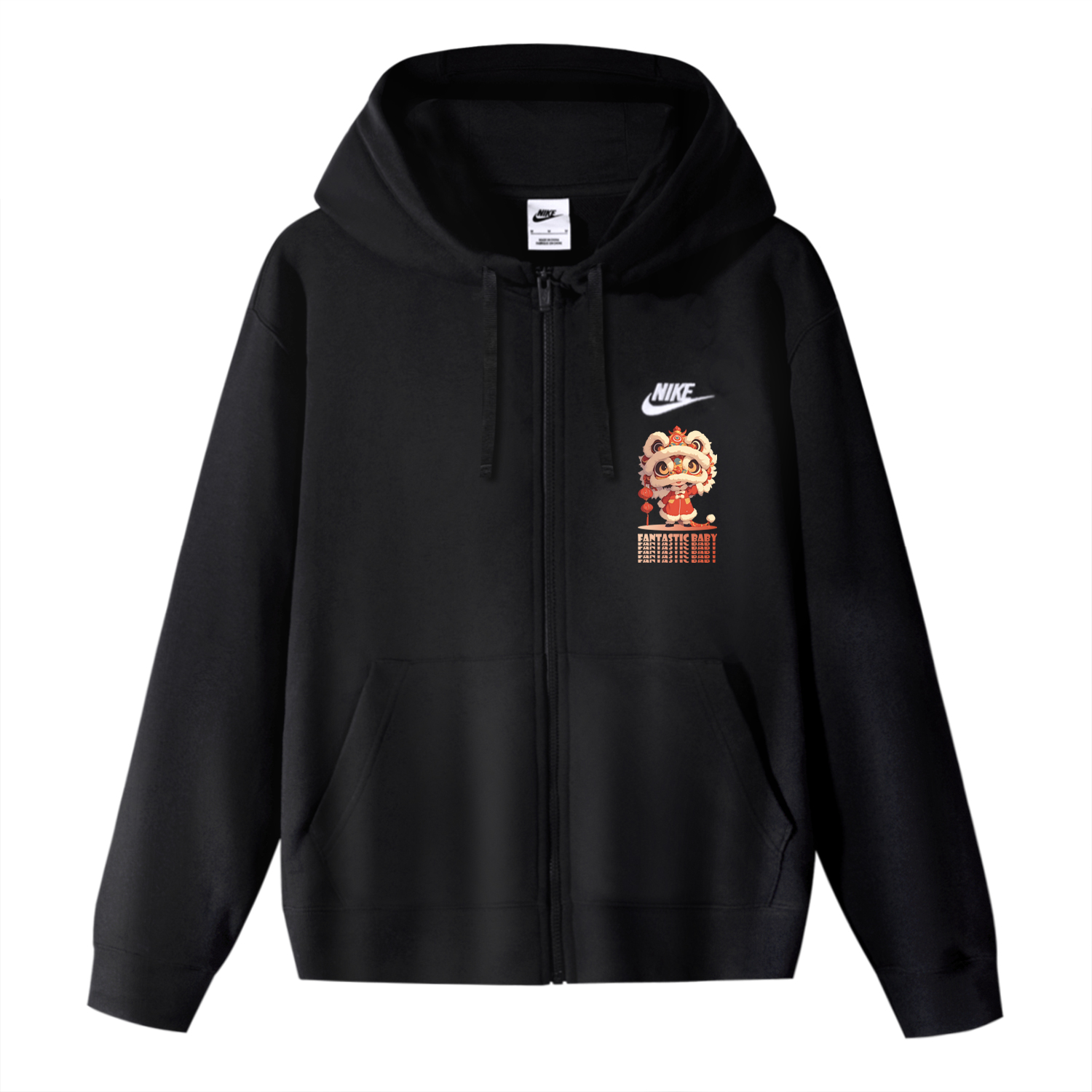 

Nike Куртка унисекс черная, Black