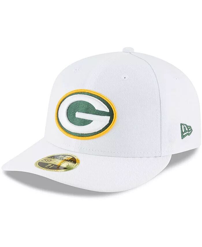 

Мужская белая кепка Green Bay Packers Omaha Low Profile 59Fifty New Era