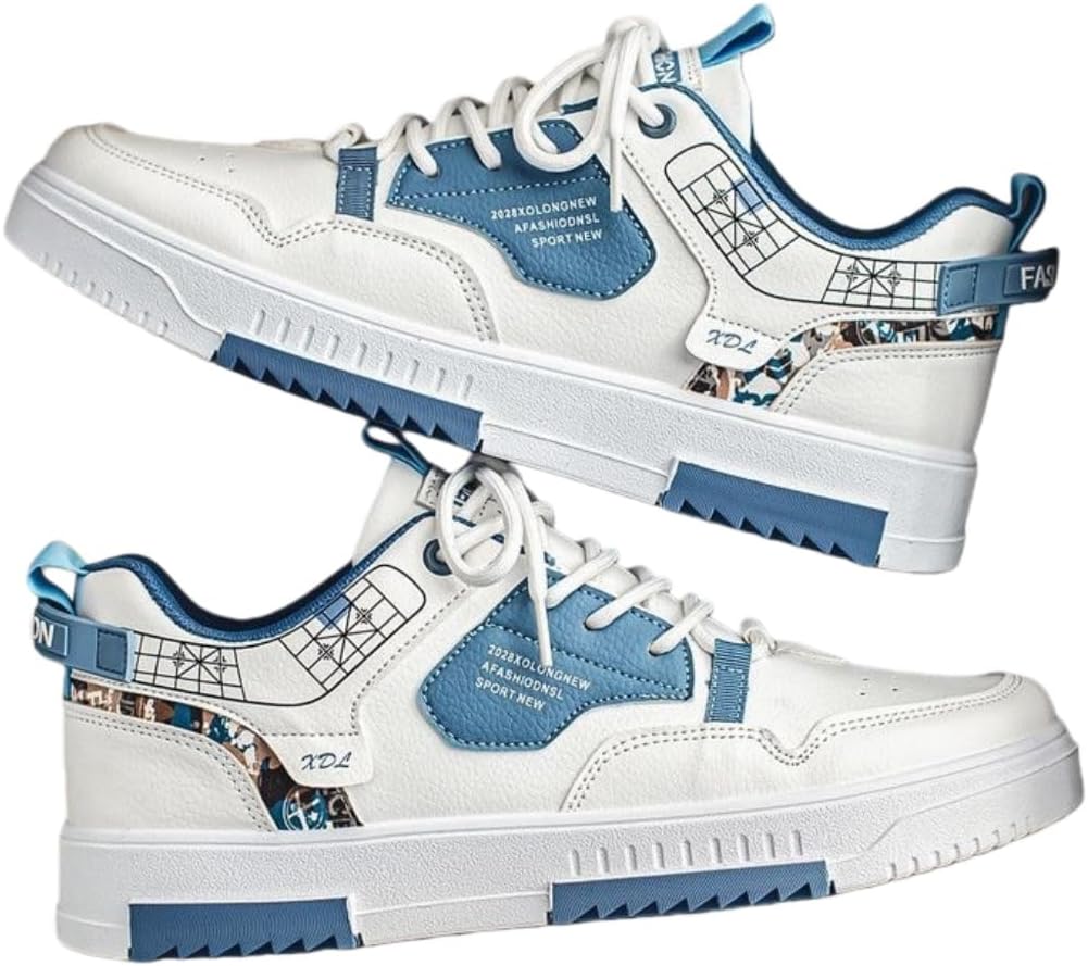 

Мужские удобные повседневные кроссовки для скейтборда и прогулок, модные мужские кроссовки Hhhchpm, синий