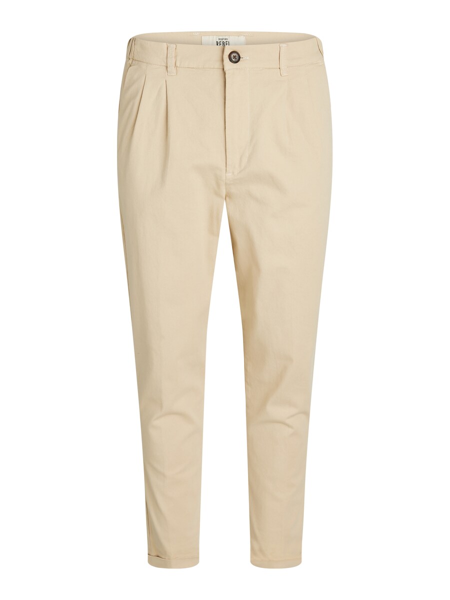 

Тканевые брюки Redefined Rebel Regular Pleat-Front Pants Jacko, белый