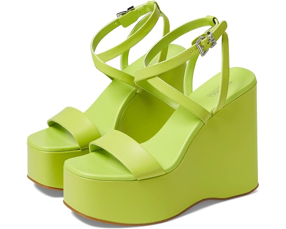 

Туфли Michael Kors Paola Wedge, цвет Bright Limeade