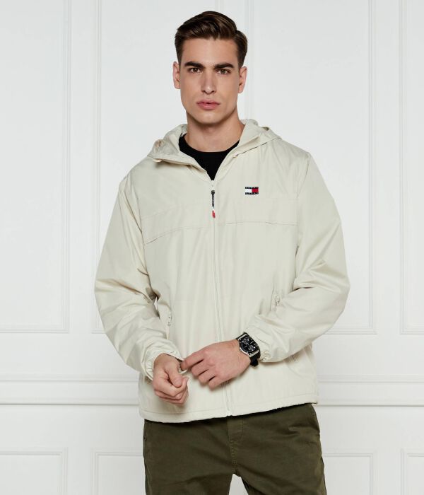 

Куртка Tommy Jeans Regular Fit на молнии, бежевый
