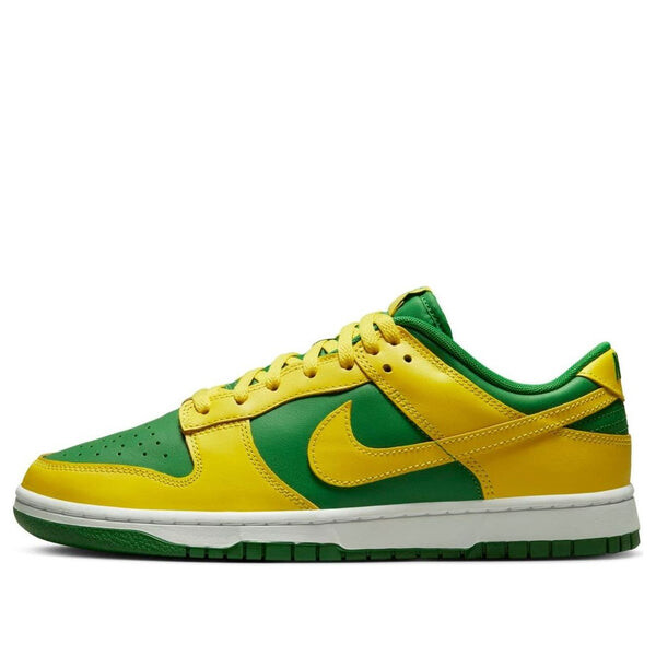 

Кроссовки dunk low 'reverse brazil' Nike, желтый