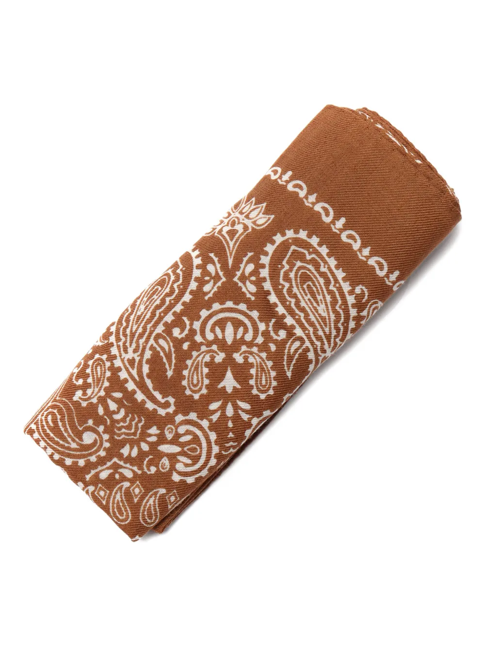 

Платок с узором пейсли Destin, коричневый