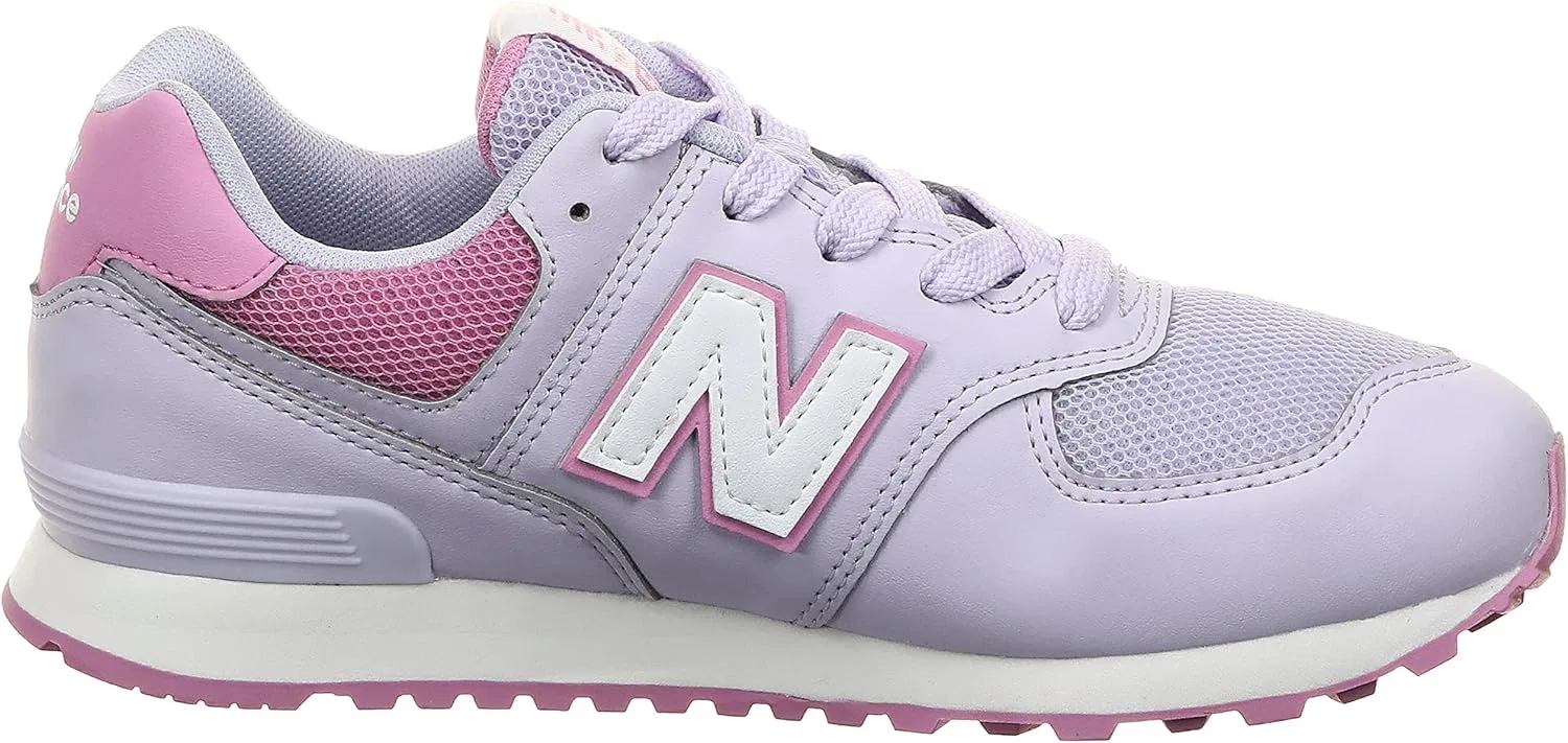 Детские кроссовки New Balance 574, Bright Lavender — фото 4