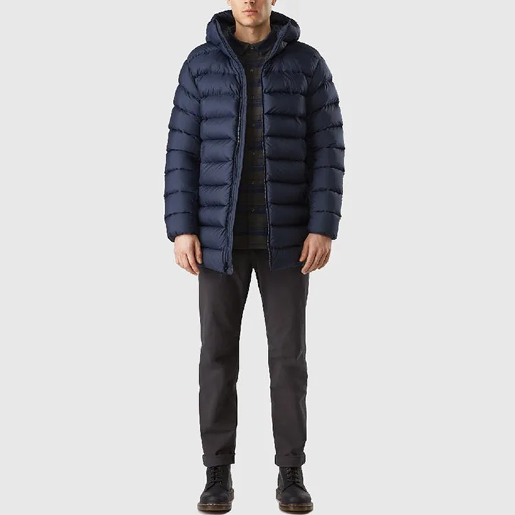Зимняя куртка-пуховик для мужчин Arcteryx, Exosphere Blue/Exosphere — фото 4