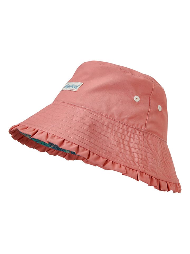 

Playshoes Двусторонняя солнцезащитная шляпа "Пальмы" в сине-розовом цвете