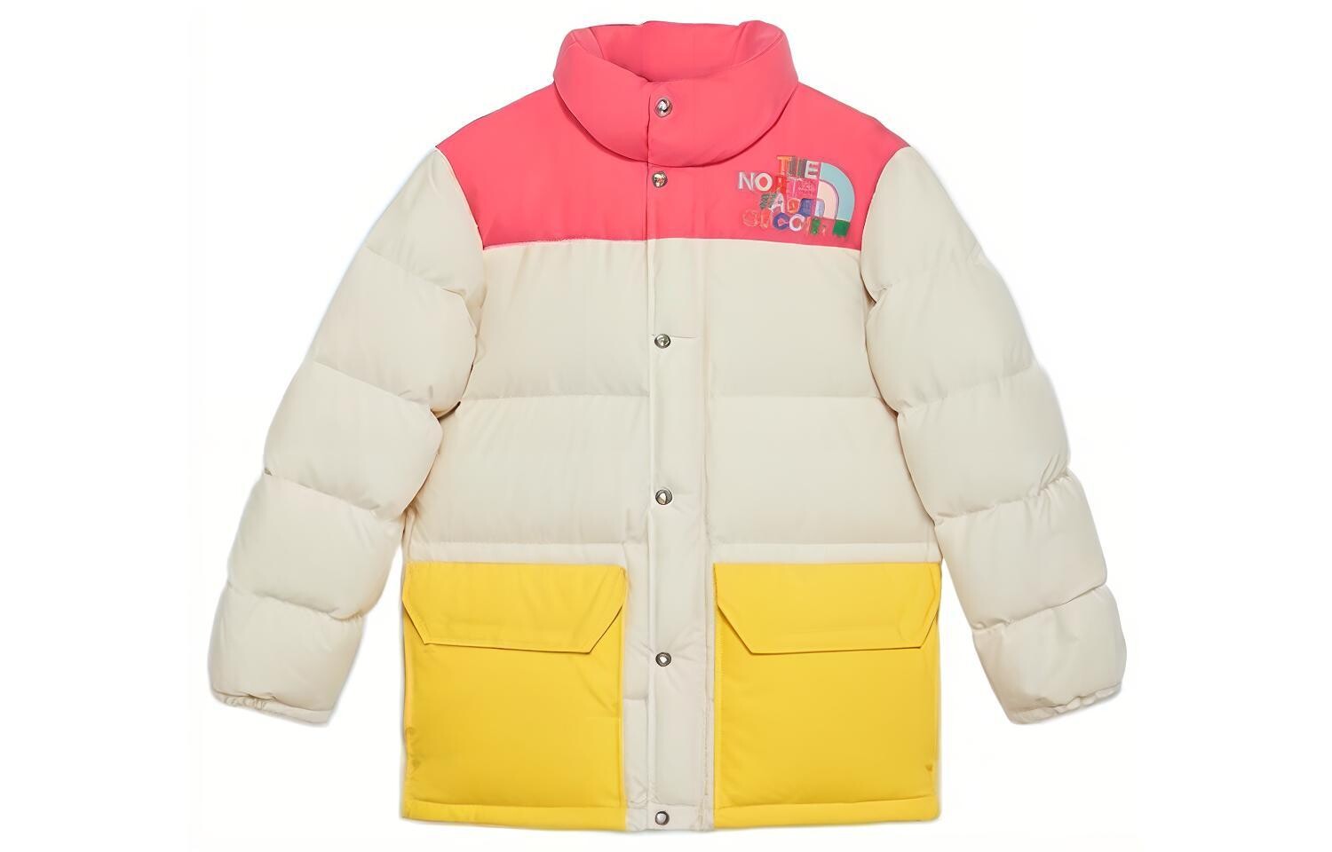 Куртка женская The North Face X цвета слоновой кости Gucci, цвет Ivory White — фото 2