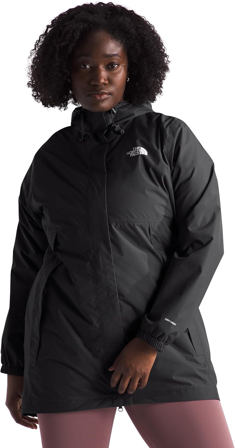 

Женская парка The North Face Antora с защитой от дождя, черный